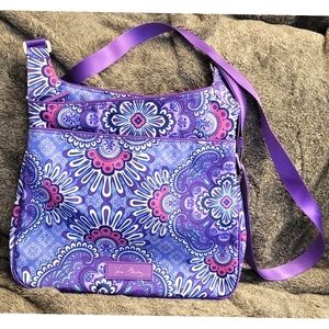 ✨️SALE✨️ Vera Bradley Lilac Tapestry Hipster Crossbody Bag